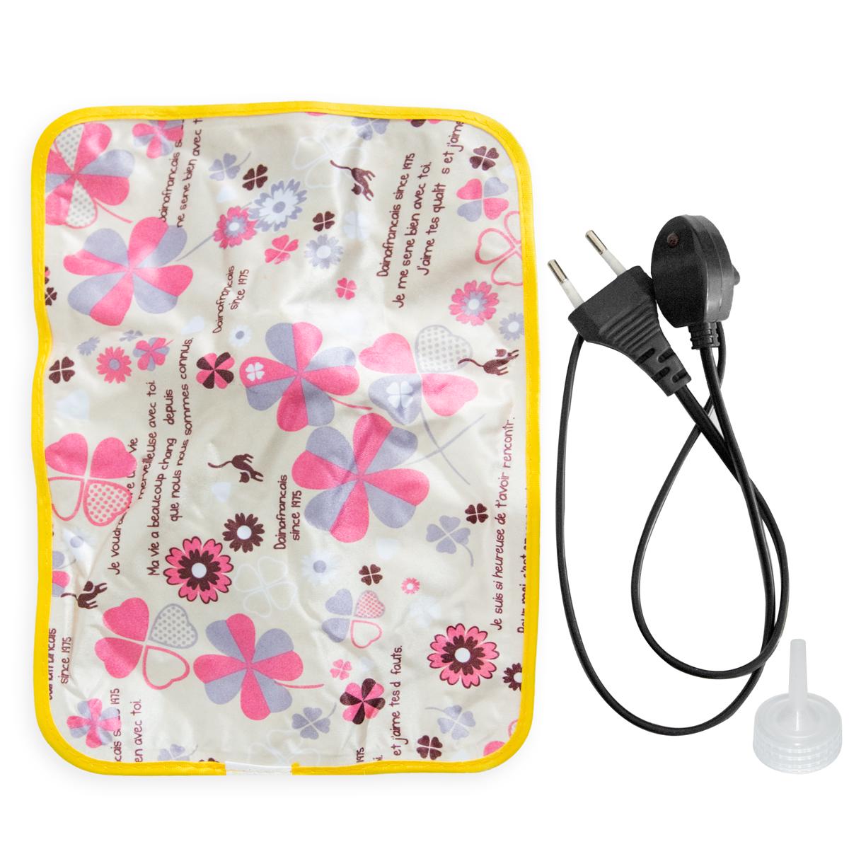 Электрическая грелка водяная с цветами 26х18 см Желтый (1009158-Other-5) Электрическая грелка водяная с цветами 26х18 см Желтый (1009158-Other-5)