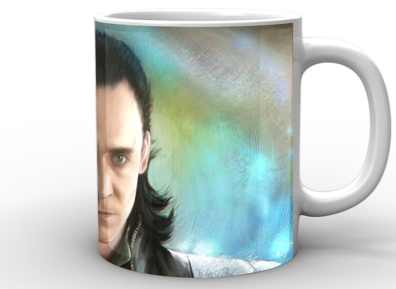 Чашка GeekLand Loki портрет