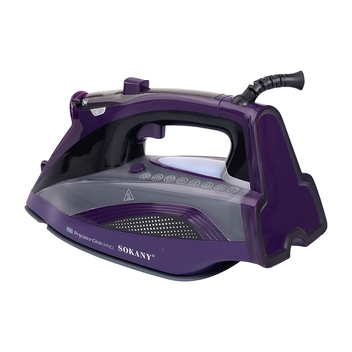 Утюг с паром ручной Sokany с автоотключением для одежды 2400 Вт (5882) - фото 3 Утюг с паром ручной Sokany с автоотключением для одежды 2400 Вт (5882) - фото 3