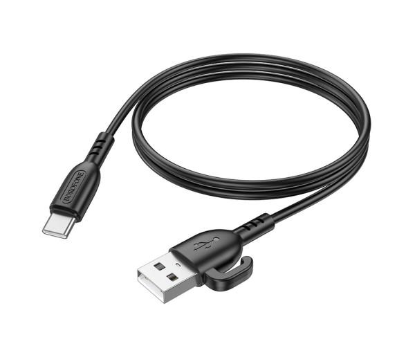 Кабель USB Borofone BX91 Type-C 3A 1 м Black - фото 5