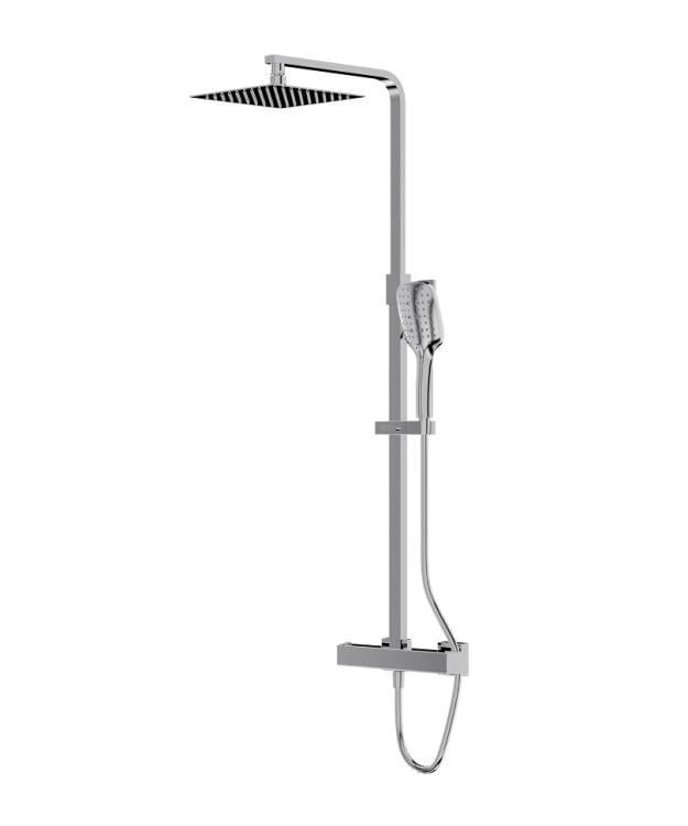 Душова система Lavita Cetus з термостатом Хром (5900378346203)