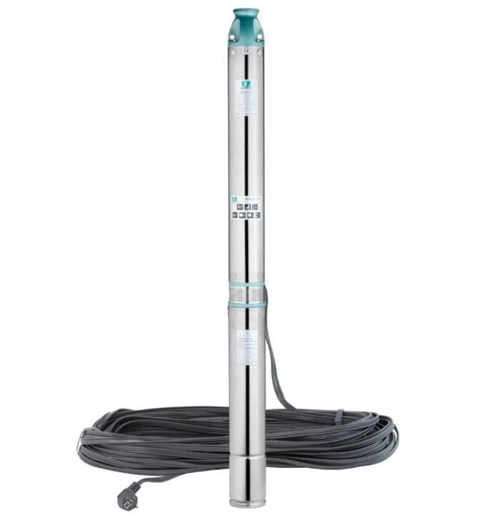 Насос глубинный центробежный многоступенчатый Pumpman 4SEM2-26-1.5 2200 Вт (CV033200) Насос глубинный центробежный многоступенчатый Pumpman 4SEM2-26-1.5 2200 Вт (CV033200)
