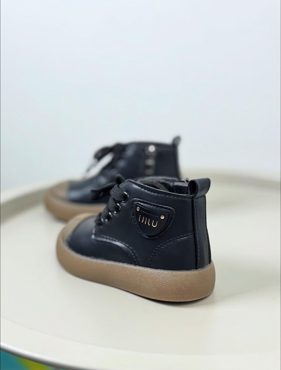 Ботинки детские осенние 1647 р. 25 Черный (30307402) - фото 4 Ботинки детские осенние 1647 р. 25 Черный (30307402) - фото 4