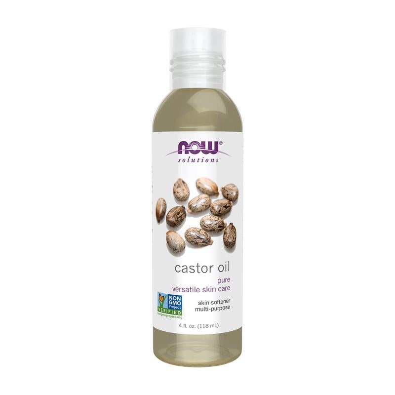 Касторовое масло косметическое 100% NOW Castor Oil 118 мл