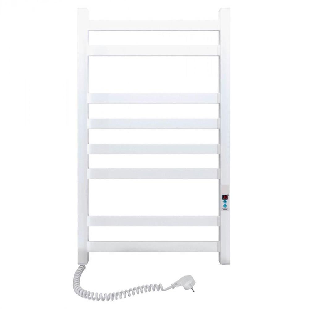 Полотенцесушитель электрический SANTAN лестница Авангард 480х800 левосторонний digital таймер Белый (115921)