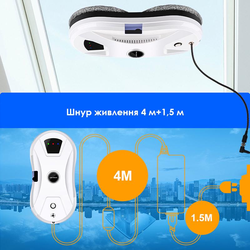 Робот для мойки окон Liectroux YW610 автоматический с распылителем воды из ДУ (2602006868) - фото 7 Робот для мойки окон Liectroux YW610 автоматический с распылителем воды из ДУ (2602006868) - фото 7