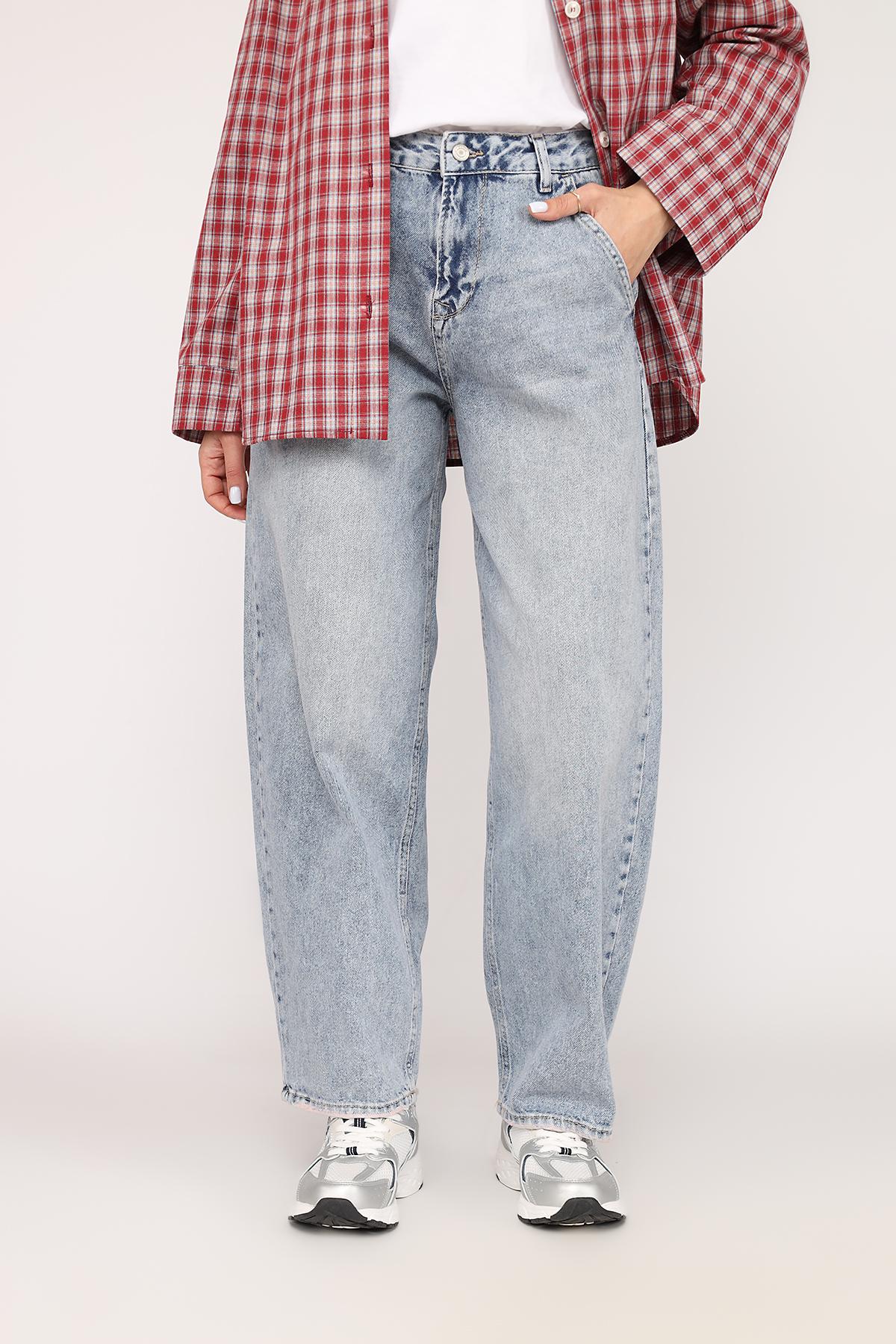 Джинсы женские Skater ЦБ-00271105 р. 42 Голубой (SKT001047833)