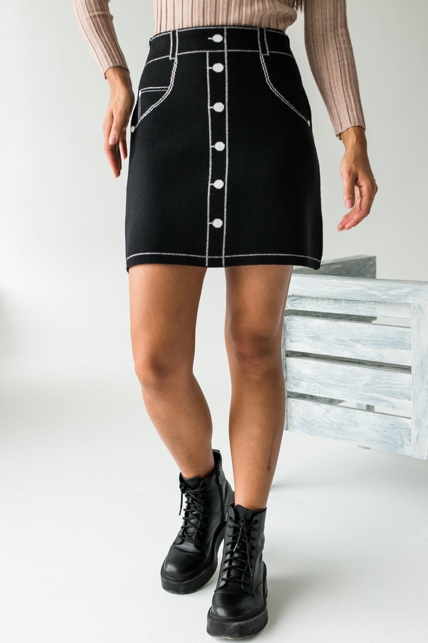 Юбка-мини LUREX L Черный (9505905)