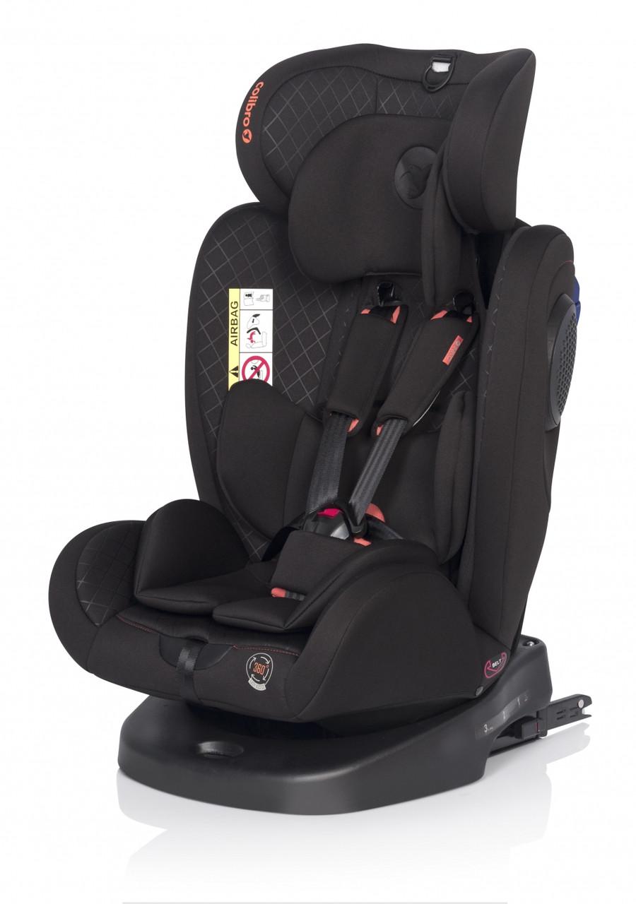 Автокресло Colibro Omni группа 0+/1/2/3 0-36 кг с системой Isofix Черный