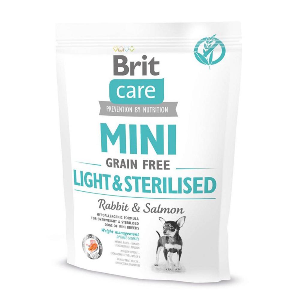 Сухой корм для собак Brit Care GF Mini Light & Sterilised - 2 кг - фото 3 Сухой корм для собак Brit Care GF Mini Light & Sterilised - 2 кг - фото 3