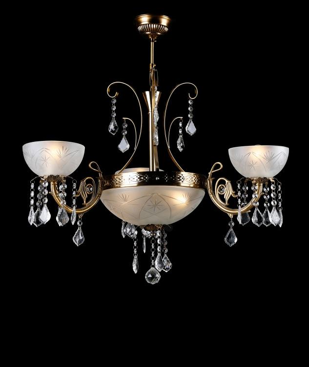 Люстра с плафонами Ray L99061/3+2 GAB+WT (IR006583)