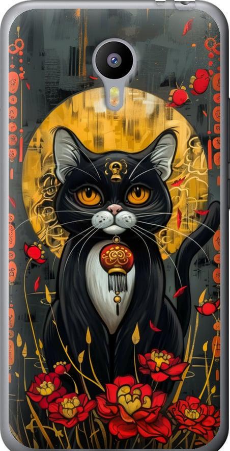 Чехол на Meizu M2 Note China Cat (6134t-94-42517)