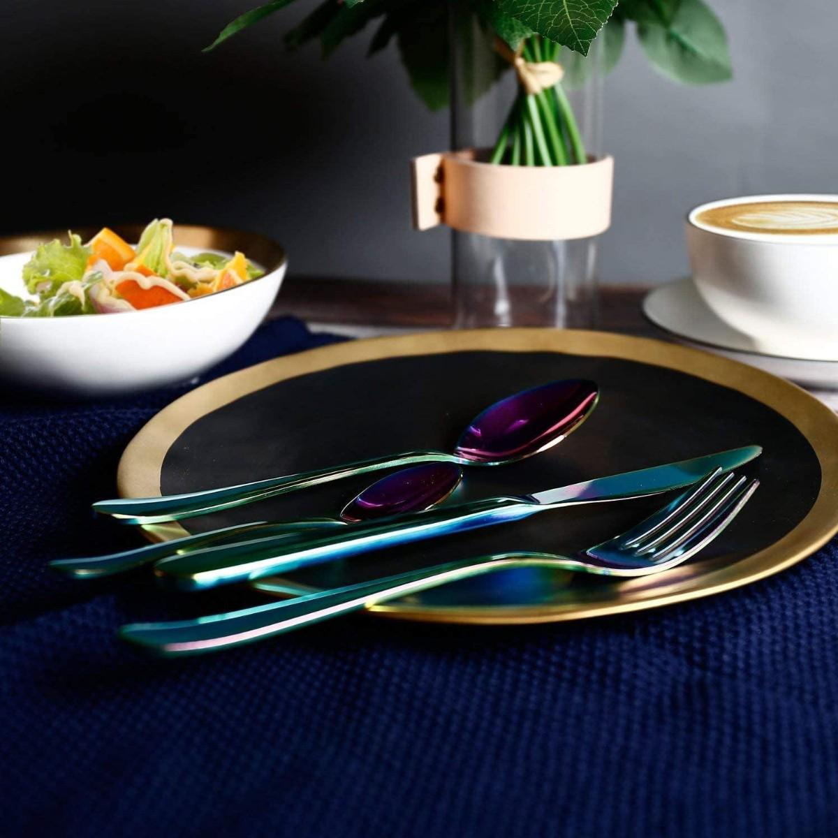 Набір столових предметів A-PLUS Rainbow (1421) - фото 7 Набір столових предметів A-PLUS Rainbow (1421) - фото 7