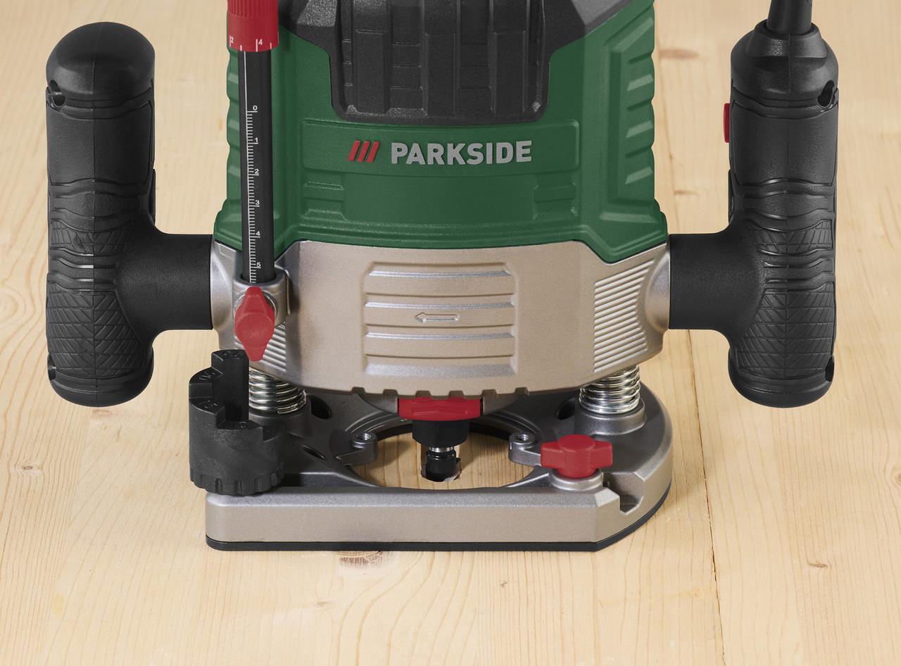 Фрезерний верстат по дереву PARKSIDE POF 1200 E4 з регулюванням швидкості та набором фрез 1200 Вт - фото 7 Фрезерний верстат по дереву PARKSIDE POF 1200 E4 з регулюванням швидкості та набором фрез 1200 Вт - фото 7