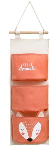 Органайзер подвесной для хранения вещей R100535 3 отд. 20х60 см - фото 2