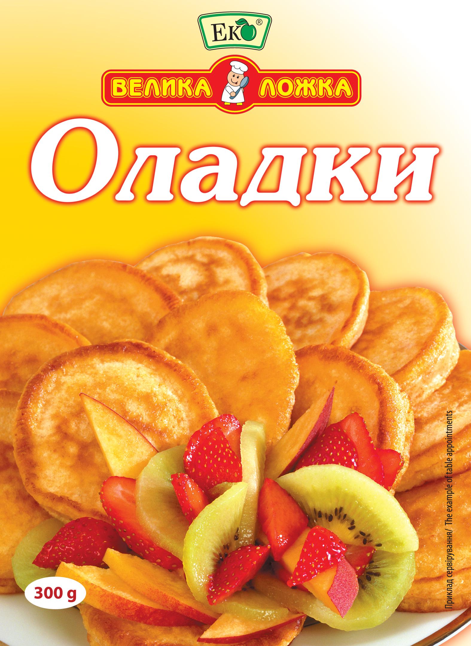 Суміші для приготування Оладки Еко 300 г