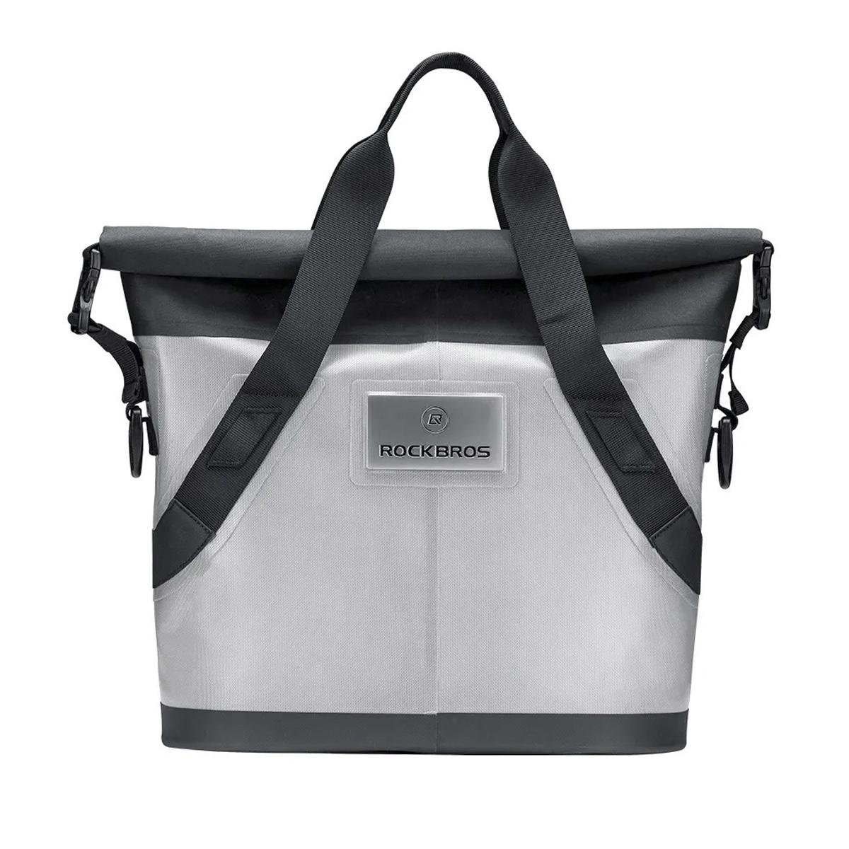 Міська сумка через плече ROCKBROS AS-058 водостійка Чорно-Сірий (RB-AS-058-4672) - фото 6
