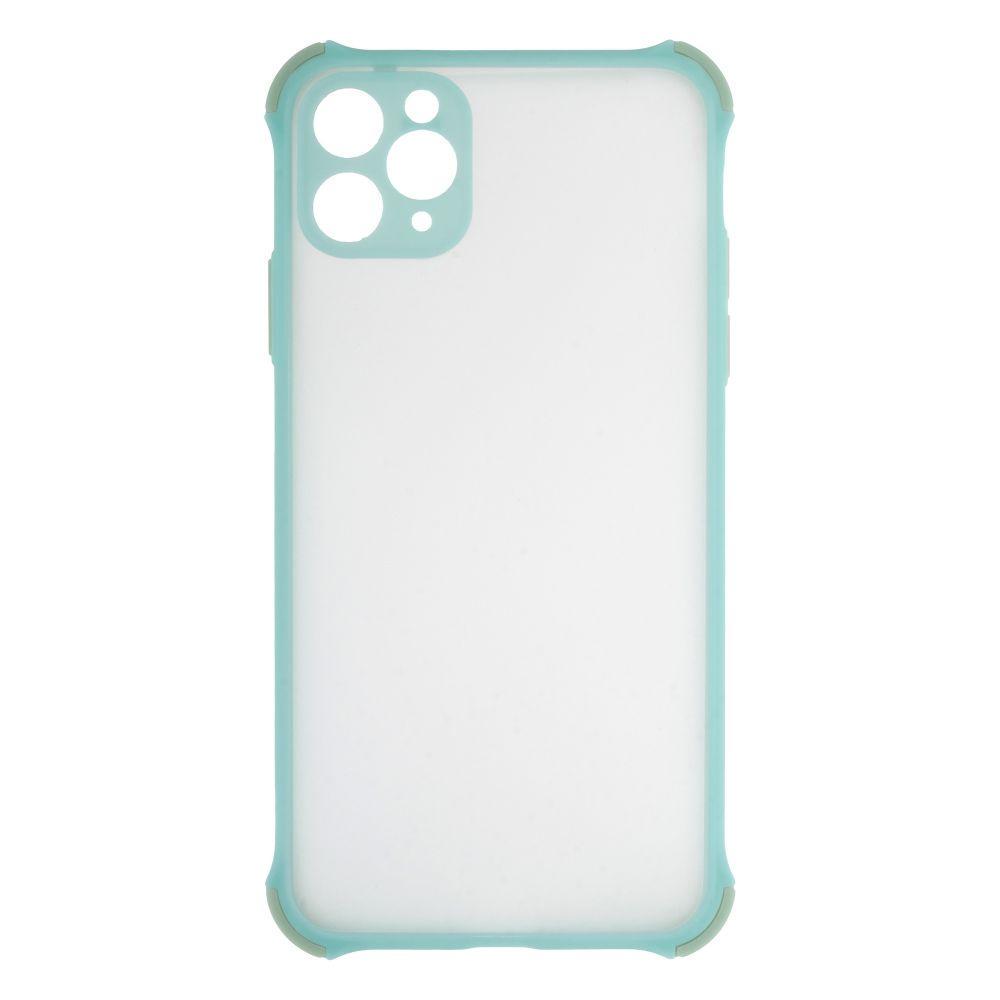 Силиконовый Чехол Накладка Avenger Armor with Frame для iPhone 11 Pro Max Бирюзовый