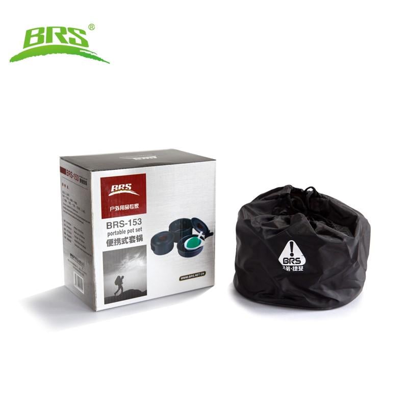 Набір посуду туристичного BRS-153 алюміній з чохлом (26637273) - фото 5 Набір посуду туристичного BRS-153 алюміній з чохлом (26637273) - фото 5