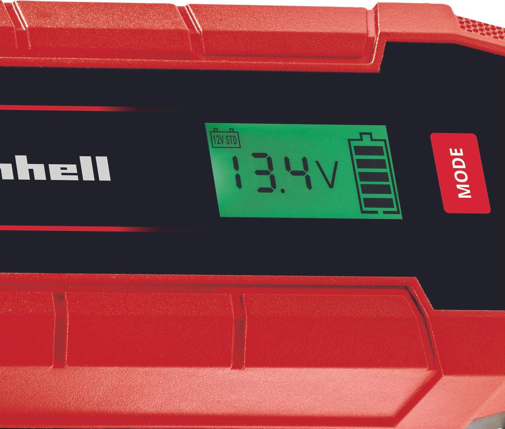 Зарядное устройство для авто и мото аккумуляторов Einhell CE-BC 5 M 12В 5А с LCD-экраном (1002251) - фото 2 Зарядное устройство для авто и мото аккумуляторов Einhell CE-BC 5 M 12В 5А с LCD-экраном (1002251) - фото 2