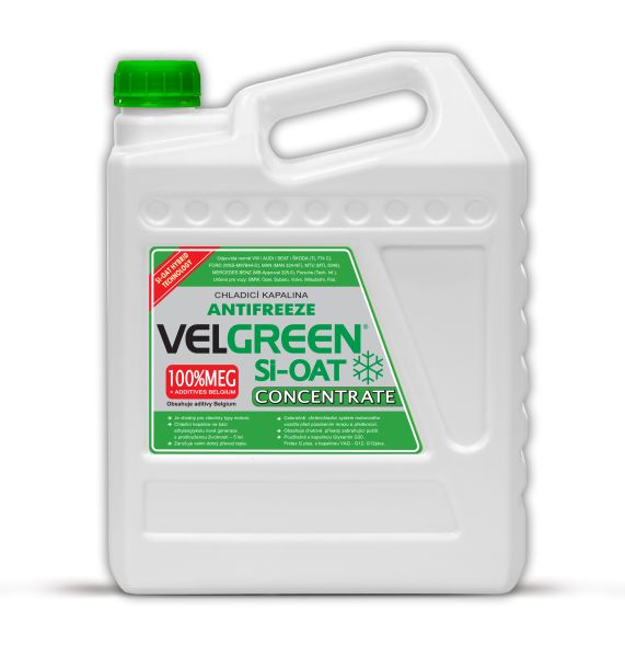 Антифриз VELGREEN CI-OAT G11 концентрат -80° 4,9 кг 5 л Зеленый (2745386453)