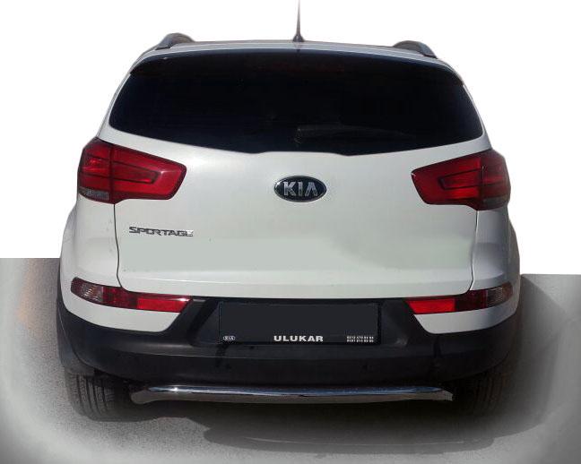 Задняя дуга AK002-1 CAN для Kia Sorento XM 2009-2014 гг. нержавеющая сталь Хром