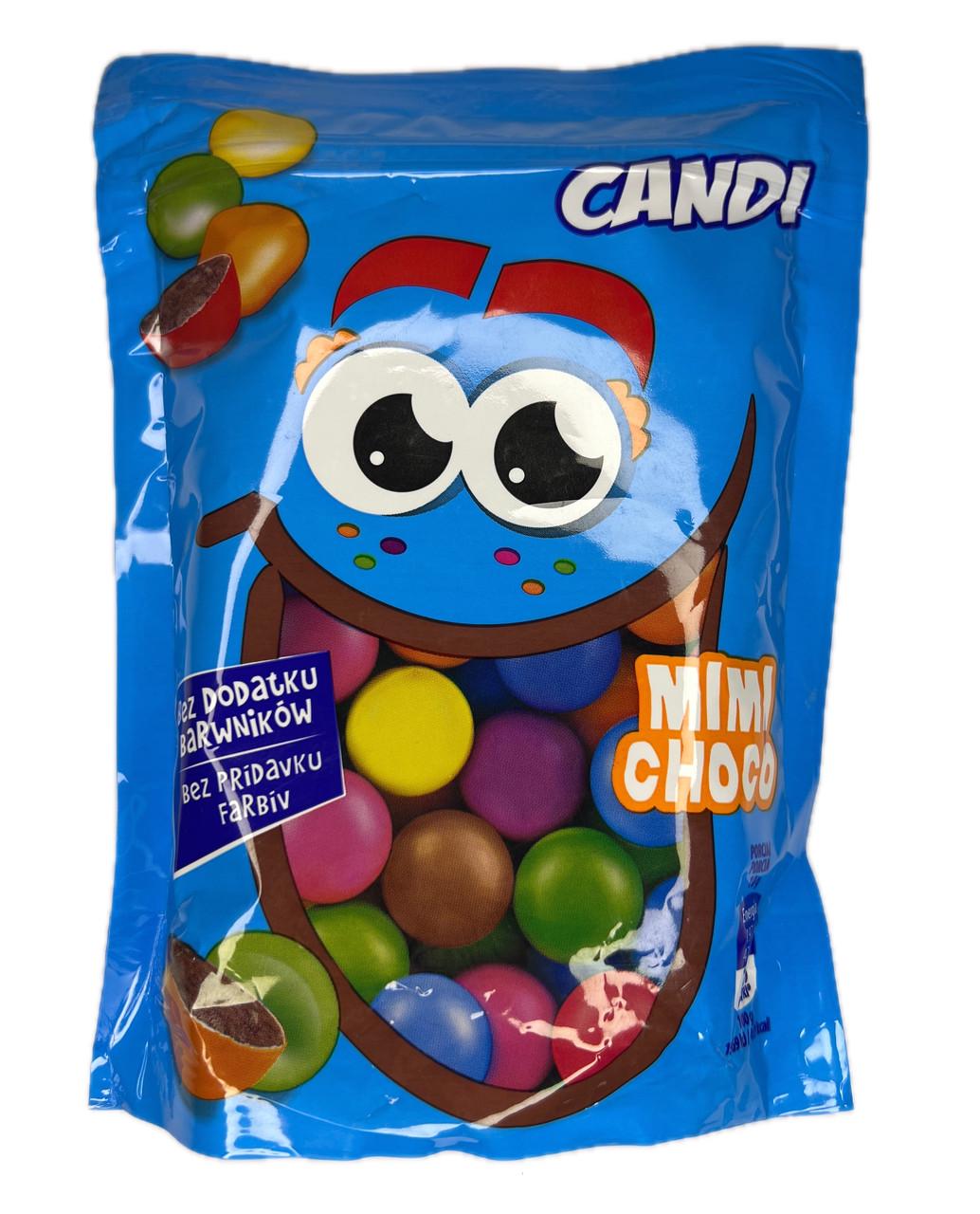 Драже шоколадные Candi Mimi разноцветные в глазури 230 г