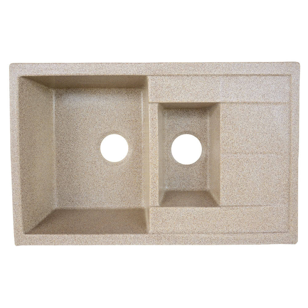 Мойка кухонная Platinum Toskana 7850Ws Карамель (20949)