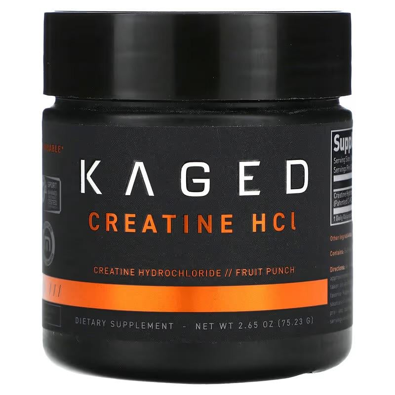 Креатин гидрохлорид Kaged Muscle Creatine HCl Fruit Punch 75,23 г