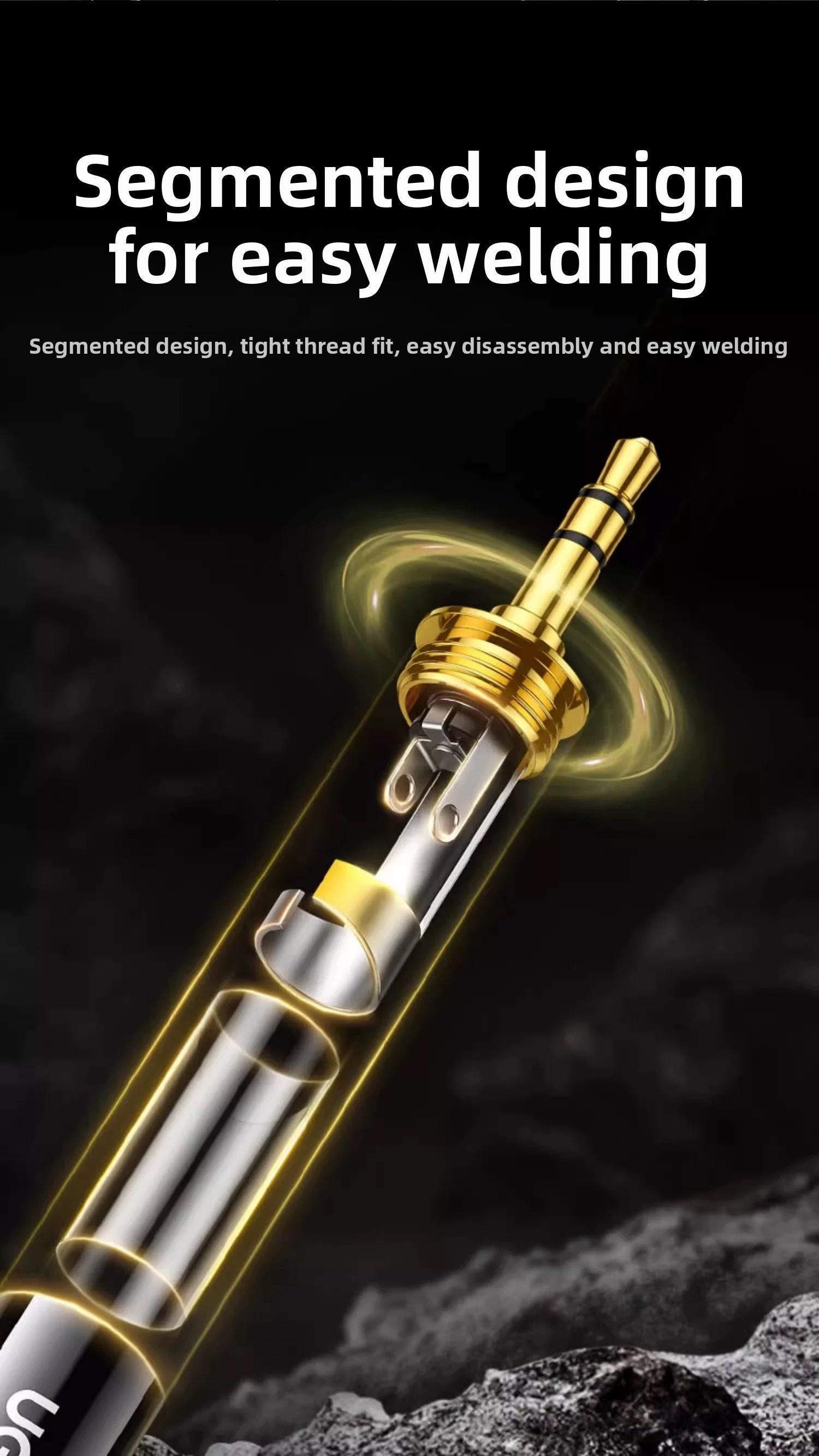 Конектор аудіо шт.екер Ugreen 3.5 мм 4 шт. Чорний (20762) - фото 7 Конектор аудіо шт.екер Ugreen 3.5 мм 4 шт. Чорний (20762) - фото 7