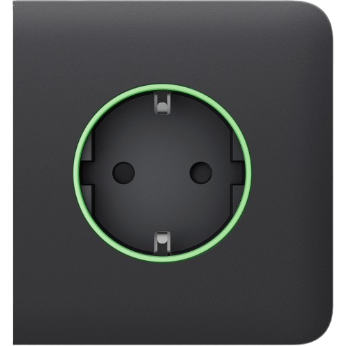 Фронтальна панель Ajax SideCover smart type F 55 для вбудованої розетки Graphite (31022082)