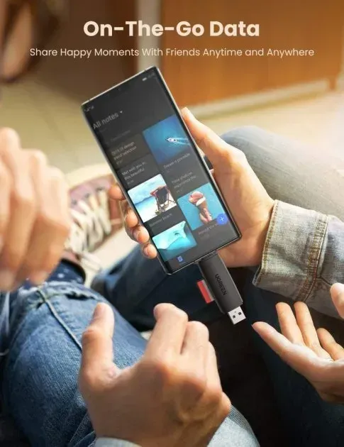 Картридер UGREEN CM304 4in1 Black (80191) - фото 13