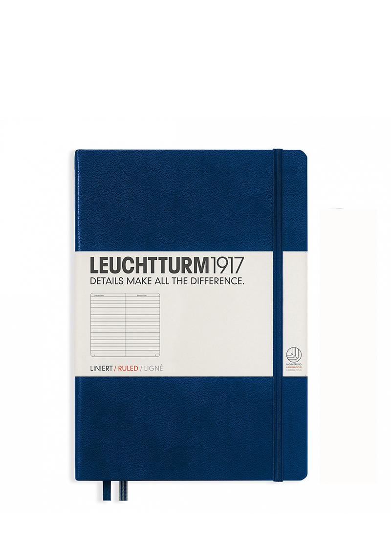 Блокнот Leuchtturm1917 средний линия Темно-синий (342922) Блокнот Leuchtturm1917 средний линия Темно-синий (342922)