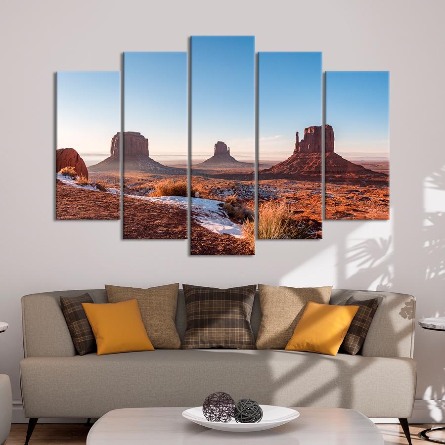 Картина природа Знаменитая Долина монументов 137x85 см (A1081-5)