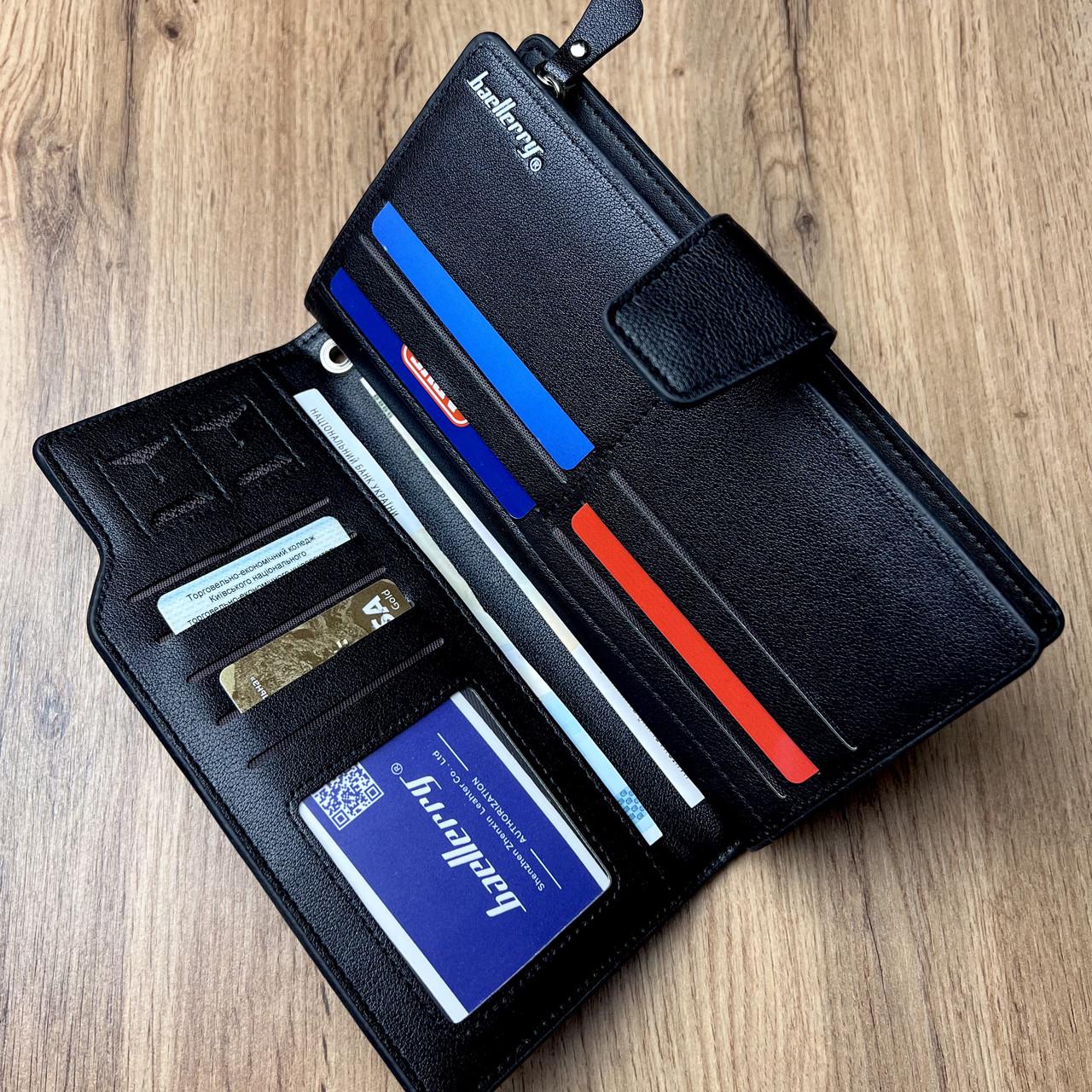 Портмоне чоловіче Baellerry Чорний (w005-1) - фото 3 Портмоне чоловіче Baellerry Чорний (w005-1) - фото 3