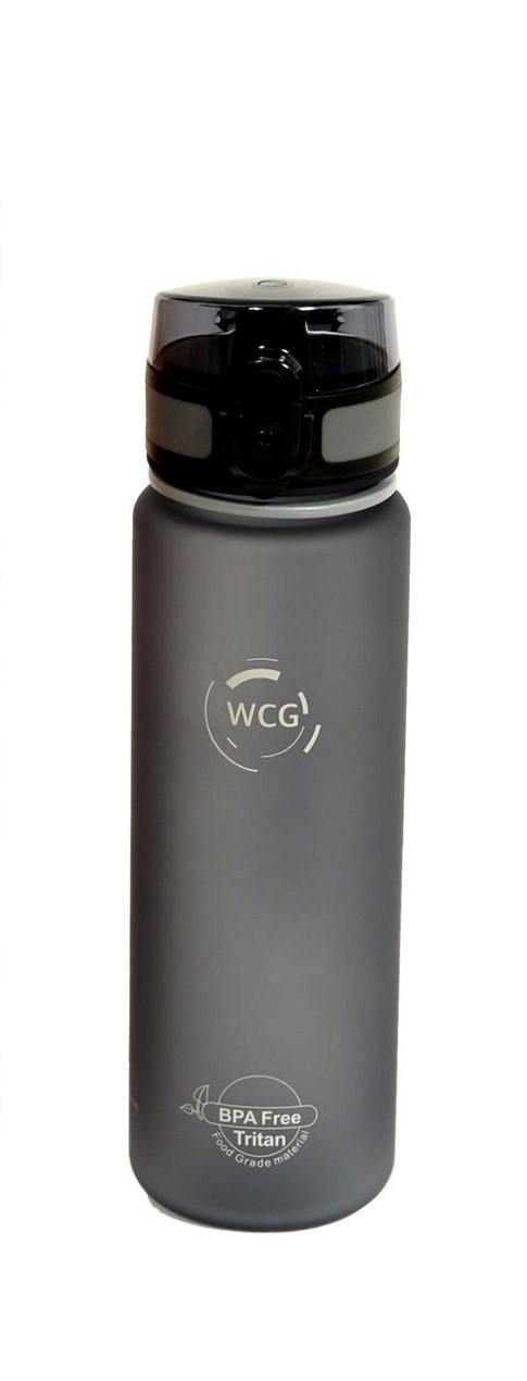 Спортивна пляшка для води WCG 0,5 л Grey (WCG Grey-001)