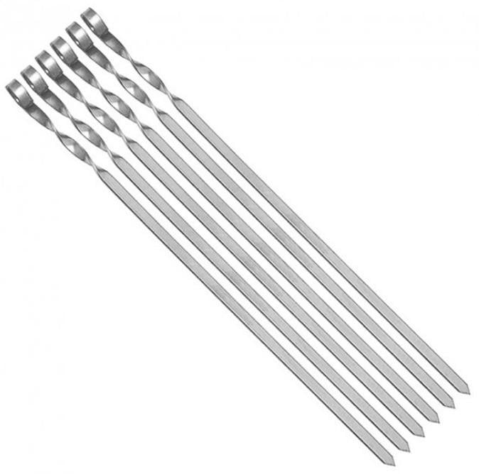 Шампура з нержавіючої сталі A-Plus 1634 6 шт. (1432775587)