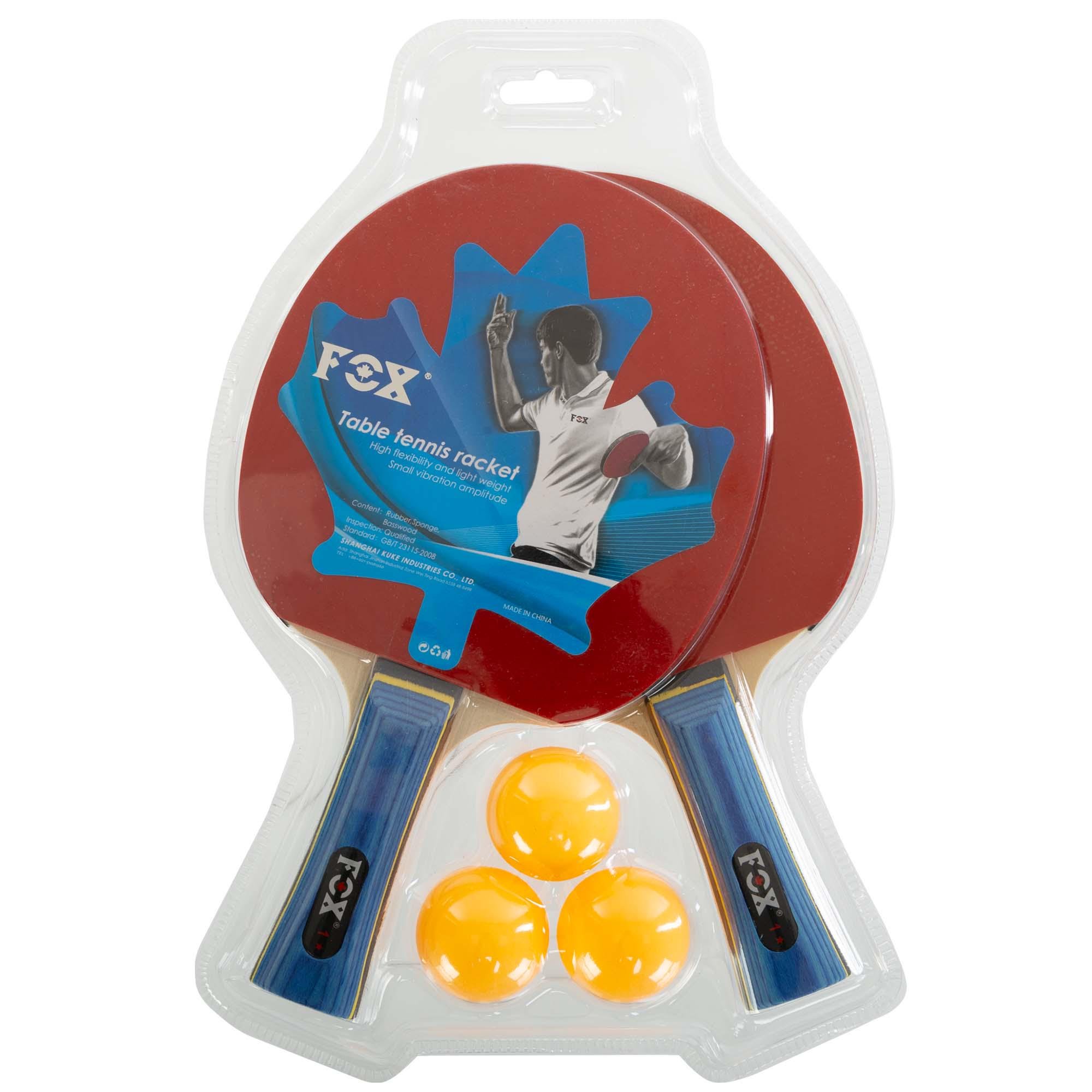 Набір для настільного тенісу Fox F5510 2 ракетки 3 м'ячі (F5510)