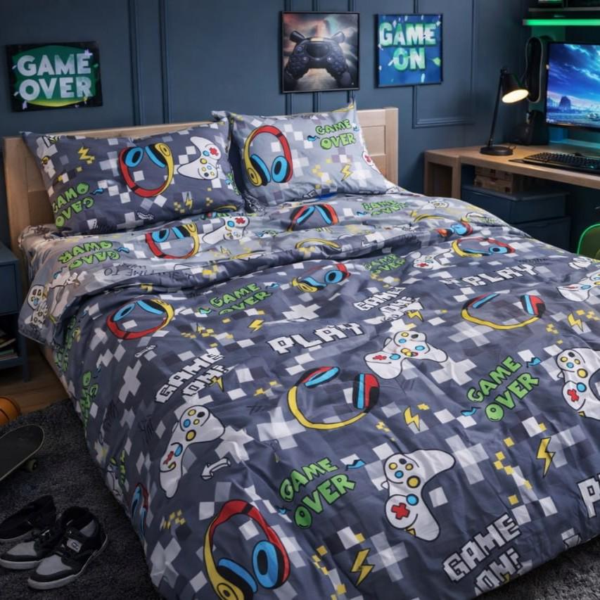 Комплект постельного белья детский PaniPava Pixel Game бязь 110х140 см (11014024)