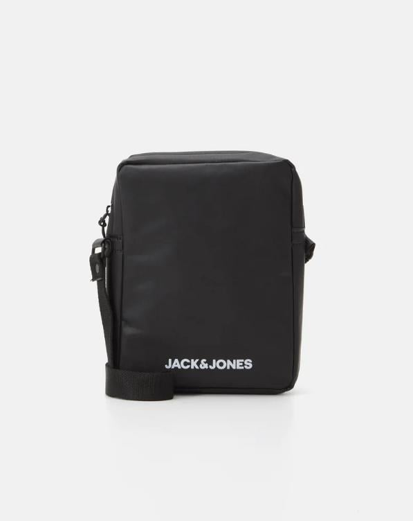 Мужская сумка-слинг через плечо Jack & Jones JACOLIVER STYD Black (105780605) - фото 1