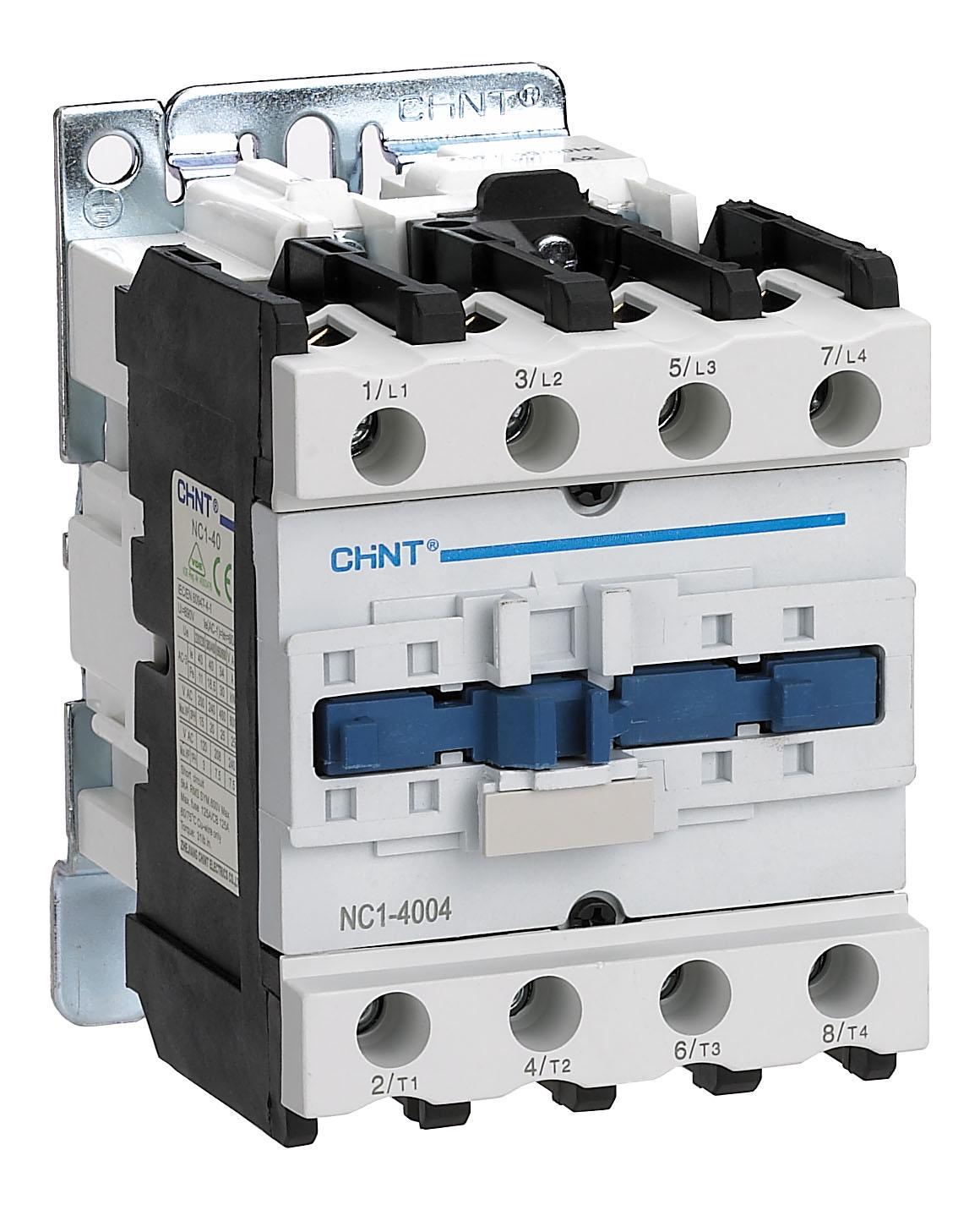 Контактор CHINT NC1-4011 400V 50/60Hz 1NO+1NC (222286)