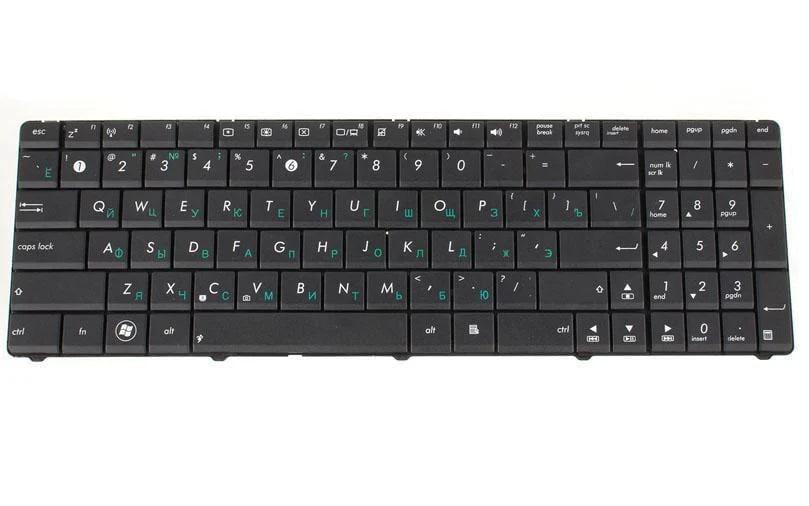 Клавіатура для ноутбука Asus G72Jh Чорний (165350)