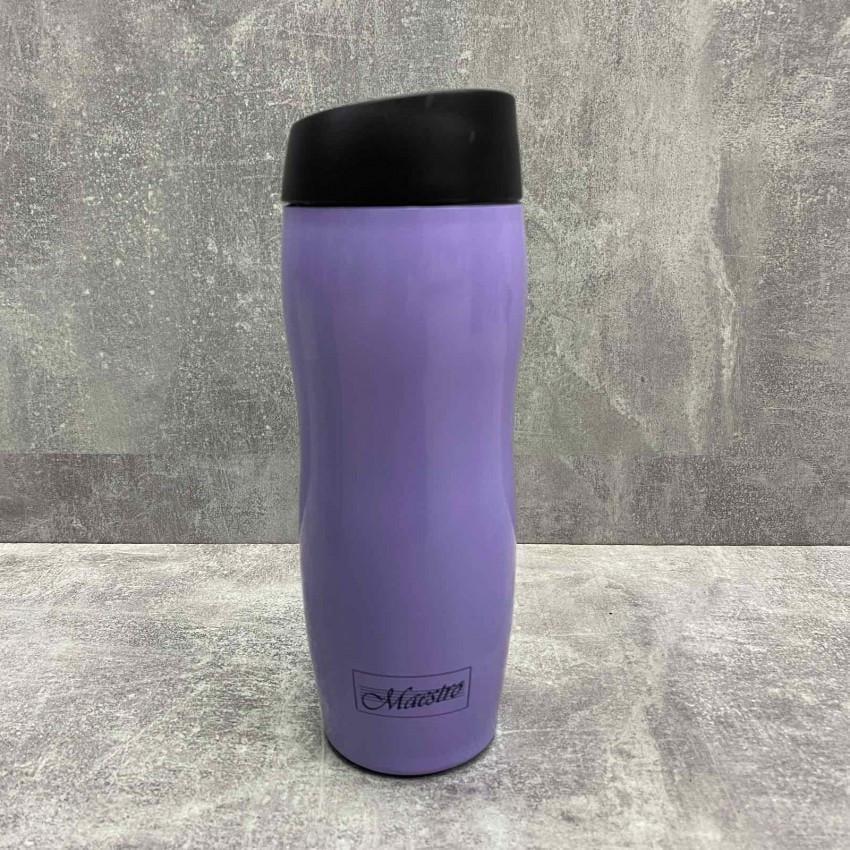 Термочашка Maestro MR-1645-42 из нержавеющей стали 420 мл Фиолетовый (1716669478)