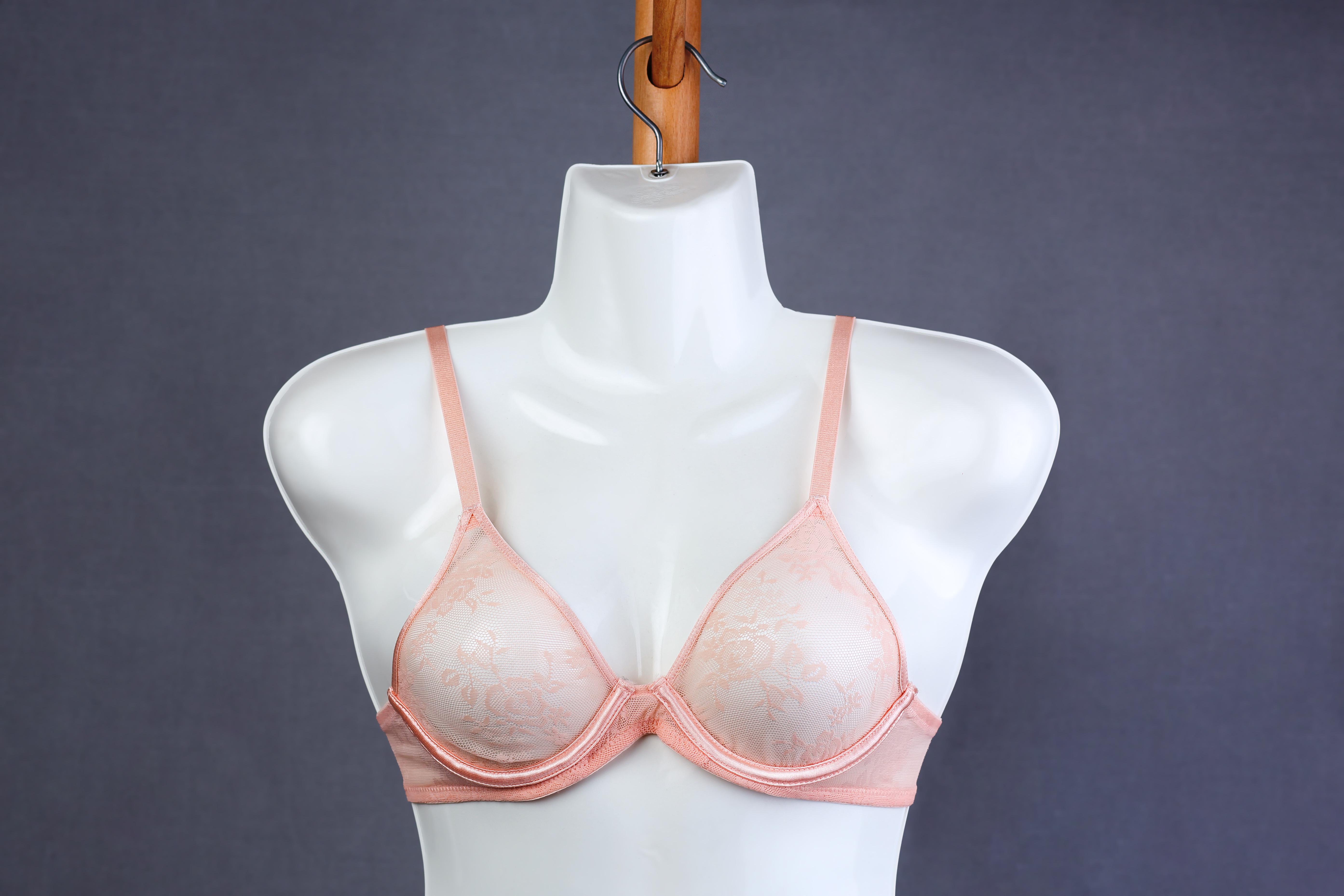 Бюстгалтер Primark мереживний на кісточках 70A Ніжно-персиковий (3590570)