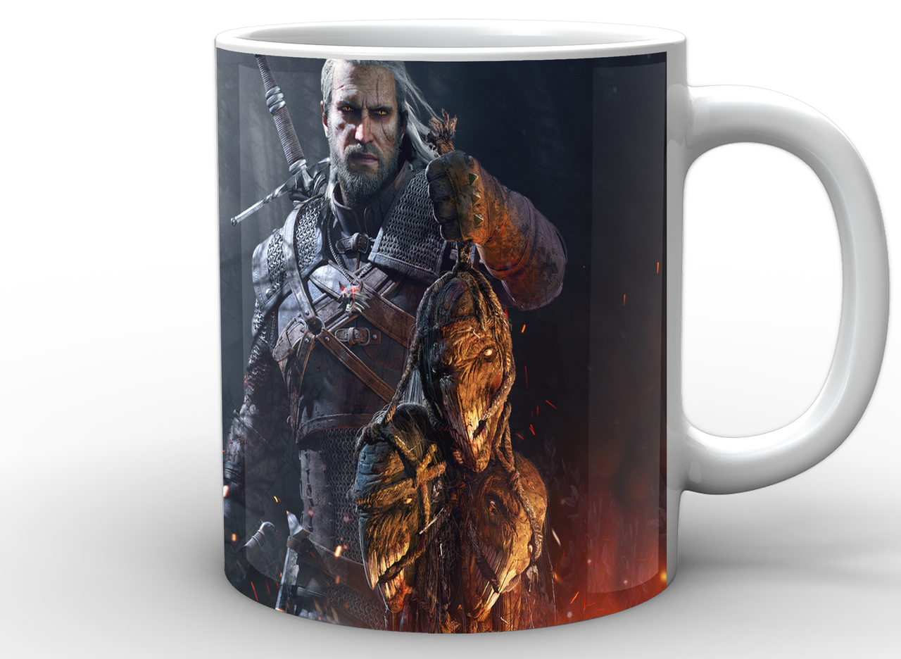 Чашка GeekLand The Witcher постер 330 мл (TW.02.020)