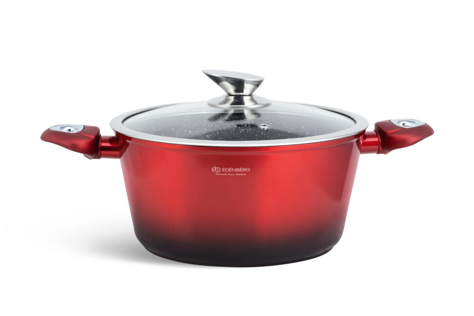 Набор кухонной посуды Edenberg 15 пр. с антипригарны покритием (EB-5619) - фото 5 Набор кухонной посуды Edenberg 15 пр. с антипригарны покритием (EB-5619) - фото 5