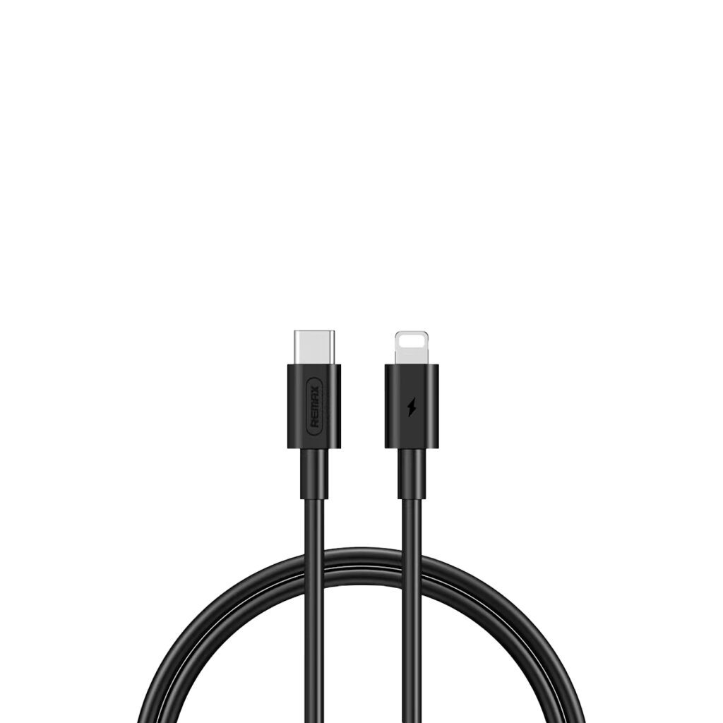 Кабель Remax Marlik Type-C to Lightning PD 20W 480 Mbps 1 м Черный (RC-175i-b)