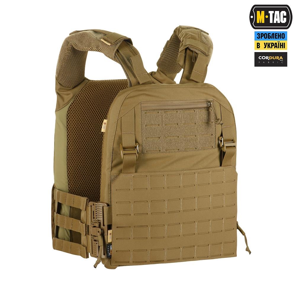 Плитоноска M-Tac Cuirass QRS XL Gen.II Coyote (AM0000307) - фото 2