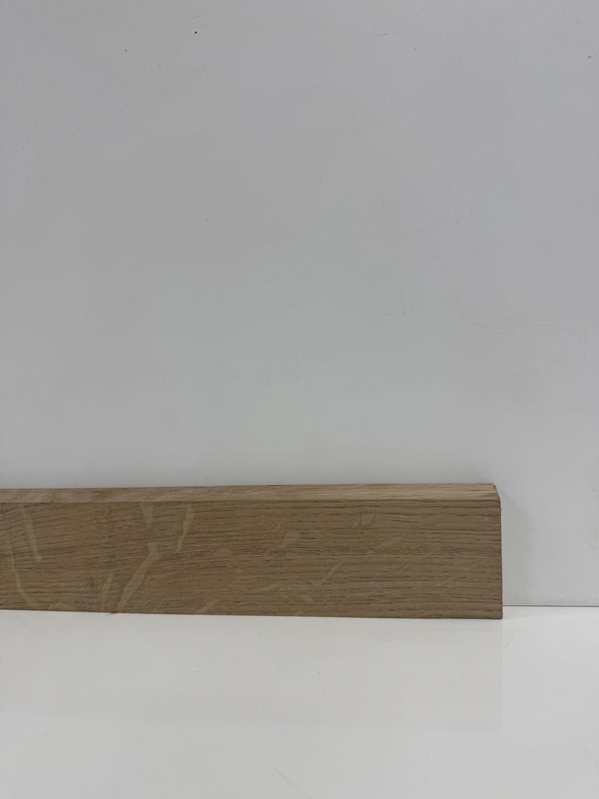 Плінтус дерев'яний із дуба Гострий під фарбування 58х13 мм (29954772) - фото 4 Плінтус дерев'яний із дуба Гострий під фарбування 58х13 мм (29954772) - фото 4