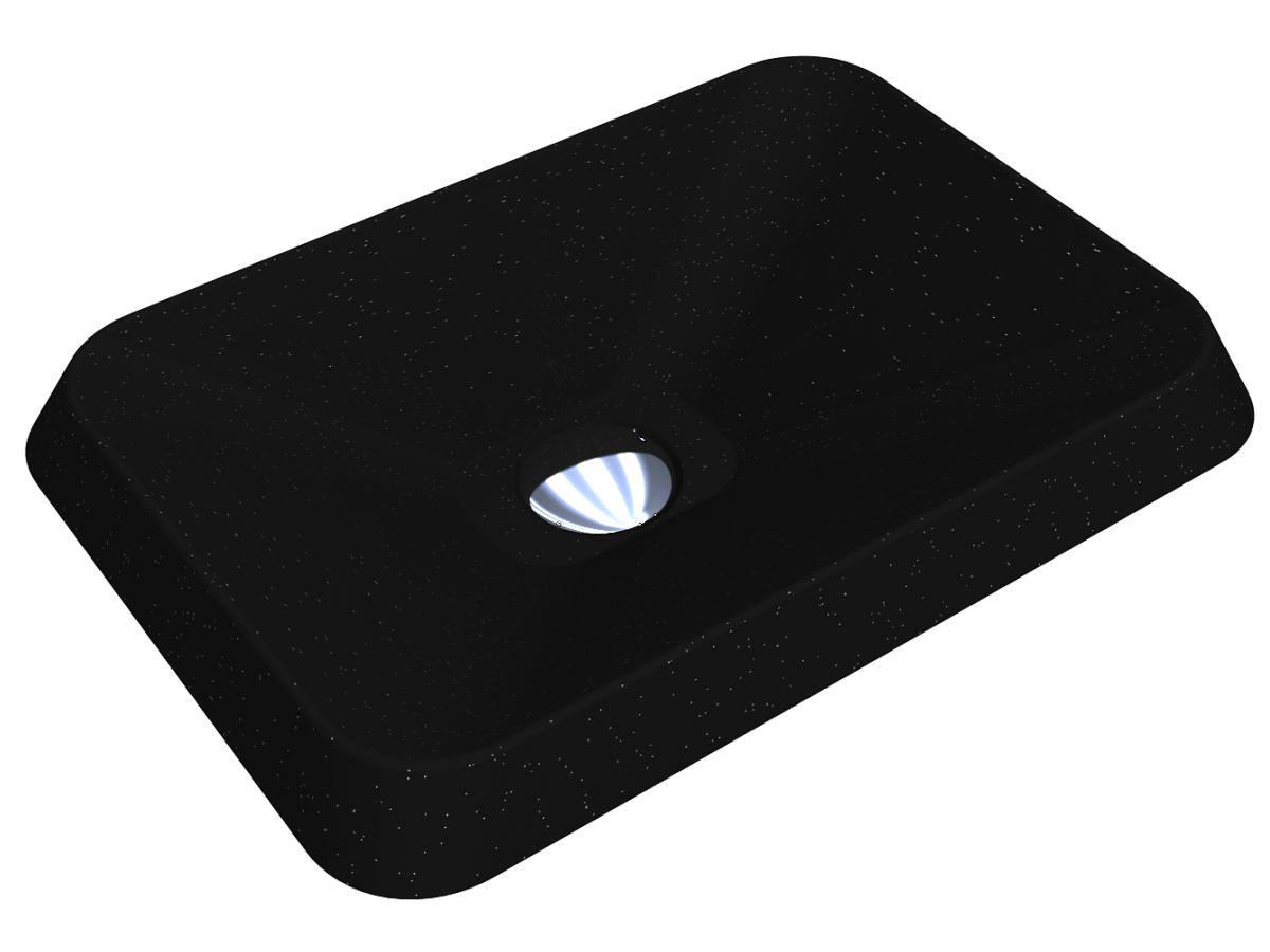 Умывальник Miraggio Albena Mirastone Black (0000374) Умывальник Miraggio Albena Mirastone Black (0000374)